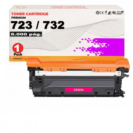 Compatible Canon 723 / 732 Magenta Toner para I-Sensys LBP 5480, LBP 7750, LBP 7780