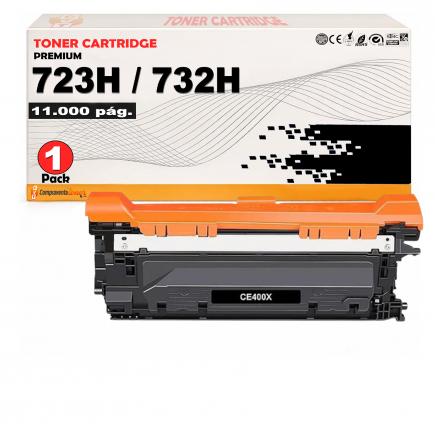 Compatible Canon 723H / 732H Negro Toner para I-Sensys LBP 5480, LBP 7750, LBP 7780