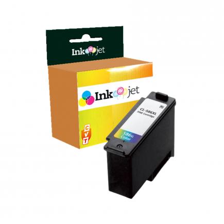 Compatible Canon CL586XL Color Cartucho de Tinta 6226C001 para Pixma TS 4150i  TS 6550i TS 7550i TS 7650i TS 7750i