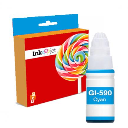 Compatible Canon GI590 / GI-590C Cyan 1604C001 Botella Tinta