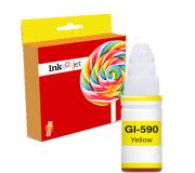 Compatible Canon GI590 / GI-590Y Amarillo 1606C001 Botella Tinta