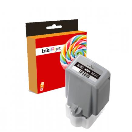 Compatible Canon PFI1000 Negro Mate Tinta Pigmentada PFI-1000MBK / 0545C001 para imagePROGRAF Pro-1000