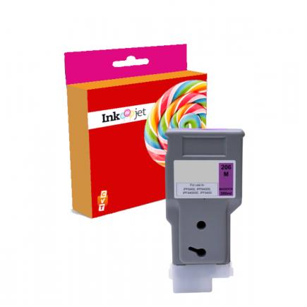 Compatible Canon PFI206 Magenta Tinta Pigmentada PFI-206M / 5305B001 para imagePROGRAF IPF 6400 / IPF 6450