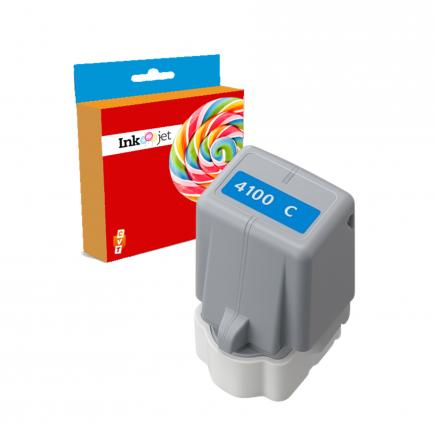 Compatible Canon PFI4100 / PFI-4100C Cyan Cartucho de Tinta Pigmentada 6778C001 para imagePROGRAF Pro-1100