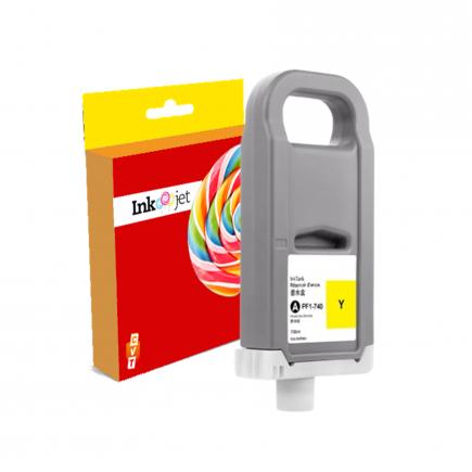 Compatible Canon PFI740Y / PFI340Y Amarillo Cartucho de Tinta Pigmentada para imagePROGRAF TZ-30000 TZ-32000