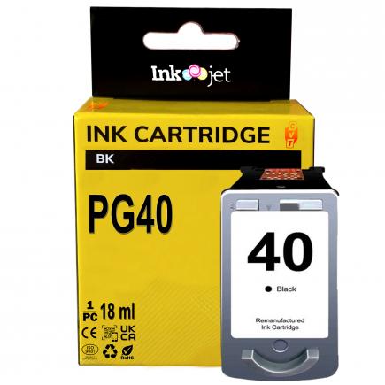 Compatible Canon PG40 / PG50 / PG37 Negro Cartucho de Tinta