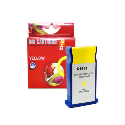 COMPATIBLE CON CANON BCI-1431 Y AMARILLO Dye PARA CANON BJ-W6200