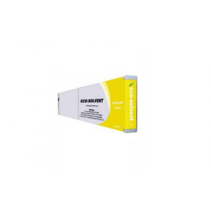 Compatible con plotter Roland Eco-Sol Max Cartucho Tinta Amarillo 440 ml eco-solvente