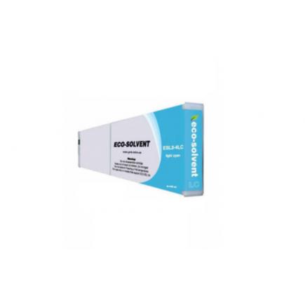 Compatible con plotter Roland Eco-Sol Max Cartucho Tinta Cyan Claro 440 ml eco-solvente