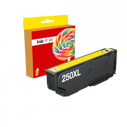 Compatible Epson 250XL Amarillo Cartucho de Tinta C13T16P44010 para Epson Expression Photo XP980