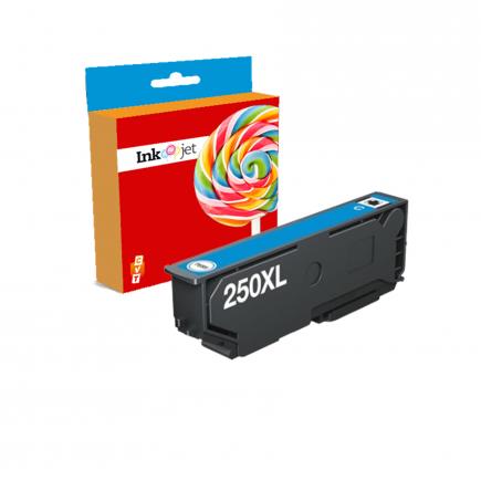 Compatible Epson 250XL Cyan Cartucho de Tinta C13T16P24010 para Epson Expression Photo XP980