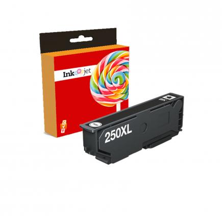 Compatible Epson 250XL Negro Cartucho de Tinta C13T16P14010 para Epson Expression Photo XP980