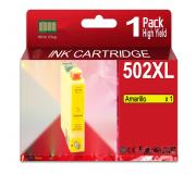 Compatible Epson 502XL Amarillo Cartucho de Tinta para XP5100, X5105, XP5115, XP5150, XP5155, WF2860, WF2865, WF2880, WF2885
