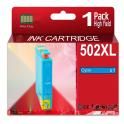 Compatible Epson 502XL Cyan Cartucho de Tinta para XP5100, X5105, XP5115, XP5150, XP5155, WF2860, WF2865, WF2880, WF2885