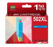 Compatible Epson 502XL Cyan Cartucho de Tinta para XP5100, X5105, XP5115, XP5150, XP5155, WF2860, WF2865, WF2880, WF2885