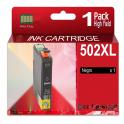 Compatible Epson 502XL Negro Cartucho de Tinta para XP5100, X5105, XP5115, XP5150, XP5155, WF2860, WF2865, WF2880, WF2885