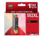 Compatible Epson 502XL Negro Cartucho de Tinta para XP5100, X5105, XP5115, XP5150, XP5155, WF2860, WF2865, WF2880, WF2885