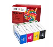 Compatible Epson SJIC22P Pack 4 Cartuchos de Tinta pigmentada Epson ColorWorks C3500, TM C3500