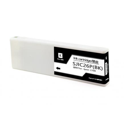 Compatible Epson SJIC30P Negro Tinta Pigmentada SJIC30P(K) para ColorWorks C 7500 G, TM-C 3500 G