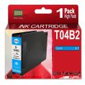 Compatible Epson T04B2 Cyan Cartucho de Tinta Pigmentada C13T04B240 para WorkForce Pro WF-C8190, WF-C8610, WF-C8690