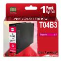 Compatible Epson T04B3 Magenta Cartucho de Tinta Pigmentada C13T04B340 para WorkForce Pro WF-C8190, WF-C8610, WF-C8690