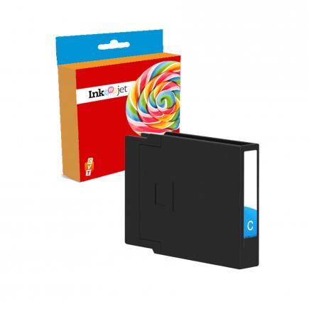 Compatible Epson T13X2 / T13W2 Cyan Cartucho de Tinta Pigmentada para Epson WorkForce Pro EM-C7100DWF / EP-C7000DW