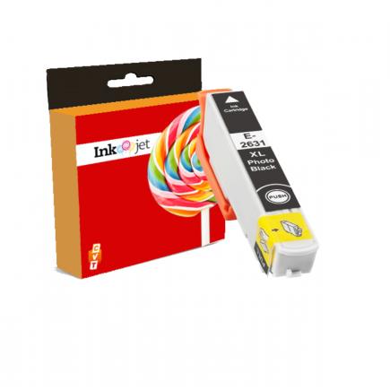 Compatible Epson T2631 / 26XL Negro PHOTO Cartucho de Tinta