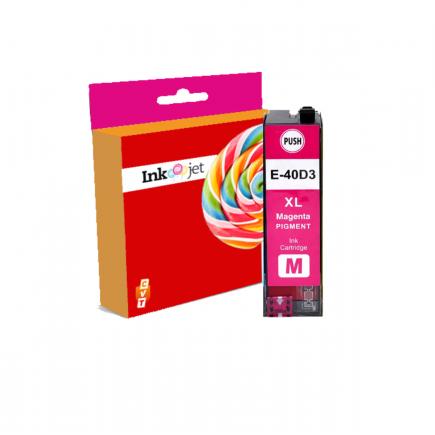 Compatible Epson T40D3 Magenta Tinta Pigmentada C13T40D340 para SureColor SC-T2100, SC-T3100, SC-T5100