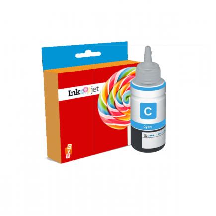 Compatible Epson T6642 Cyan Botella de Tinta C13T664240