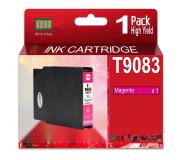 Compatible Epson T9083 Magenta Cartucho de Tinta Pigmentada para Epson WF6090, WF6590