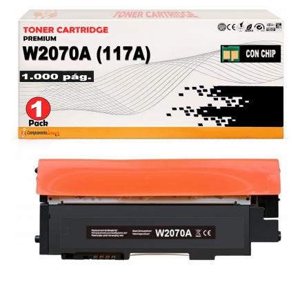 Compatible HP 117A / W2070A Toner Negro para Hp Color Laser 150a, 150nw, MFP 178nw, 178nwg, 179fng, 179fnw, 179fwg