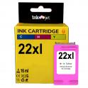 Compatible HP 22XL / C9352AE Tricolor Cartucho de Tinta