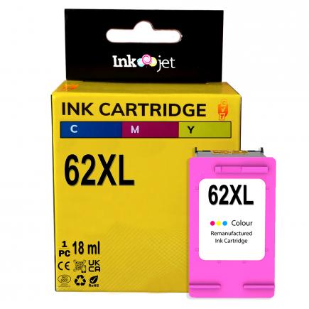 Compatible HP 62XL / C2P07AE Tricolor Cartucho de Tinta