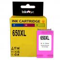 Compatible HP 650XL / CZ102AE Tricolor Cartucho de Tinta