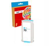 Compatible HP 70 / C9452A Cyan Cartucho de Tinta Pigmentada