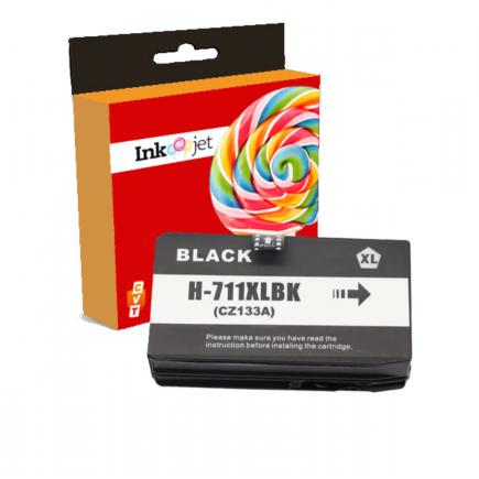 Compatible HP 712XL / 3ED71A Negro Cartucho de Tinta para HP DesignJet Studio 24 / 36 - DesignJet T210 / T230 / T250 / T630 / T650