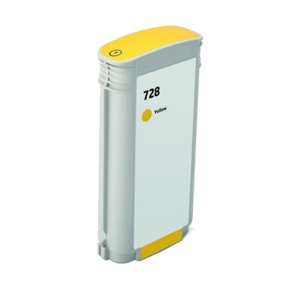 Compatible HP 728  Amarillo Cartucho de Tinta F9J65A / F9J61A