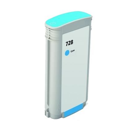 Compatible HP 728 Cyan Cartucho de Tinta F9J67A / F9J63A
