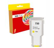 Compatible HP 730 / P2V70A  Amarillo Cartucho de Tinta para HP DesignJet T1600 / T1700 / T2600