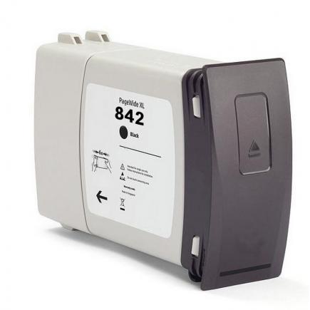 Compatible HP 842C Negro Cartucho de Tinta Pigmentada C1Q53A para HP PageWide XL8000