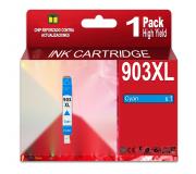 Compatible HP 903XL / T6M03AE (Chip reforzado contra actualizaciones) Cyan Cartucho de Tinta