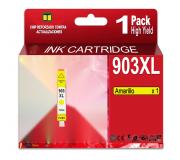 Compatible HP 903XL / T6M11AE (Chip reforzado contra actualizaciones) Amarillo Cartucho de Tinta