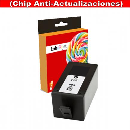 Compatible HP 903XL / T6M15AE (Chip Anti-Actualizaciones) Negro Cartucho de Tinta