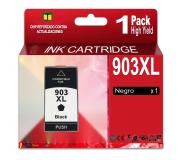 Compatible HP 903XL / T6M15AE (Chip reforzado contra actualizaciones) Negro Cartucho de Tinta