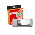 Compatible HP 91 Negro Mate Cartucho de Tinta Pigmentada C9464A para HP DesignJet Z 6100