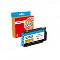 Compatible HP 937e XL / 4S6W6NE Cyan (NO usar en impresoras que terminan en E) Tinta para HP OfficeJet Pro 9110 / 9117 / 9120 / 9122 / 9123 / 9125 / 9128 / 9130 / 9132 / 9133 / 9135 / 9720 / 9730