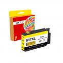 Compatible HP 937e XL / 4S6W8NE Amarillo (NO usar en impresoras que terminan en E) Tinta para HP OfficeJet Pro 9110 / 9117 / 9120 / 9122 / 9123 / 9125 / 9128 / 9130 / 9132 / 9133 / 9135 / 9720 / 9730