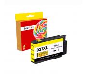 Compatible HP 937e XL / 4S6W8NE Amarillo (NO usar en impresoras que terminan en E) Tinta para HP OfficeJet Pro 9110 / 9117 / 9120 / 9122 / 9123 / 9125 / 9128 / 9130 / 9132 / 9133 / 9135 / 9720 / 9730