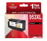 Compatible HP 953XL Negro (Chip reforzado contra actualizaciones) Cartucho de Tinta Pigmentada L0S70AE / L0S58AE