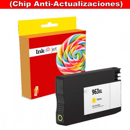 Compatible HP 963XL Amarillo (Chip Anti-Actualizaciones) (No funciona en impresoras que acaban en E) Cartucho de Tinta